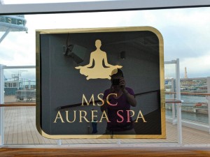 MSC Aurea Spa Außenbereich