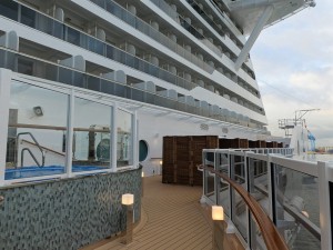 MSC Aurea Spa Außenbereich