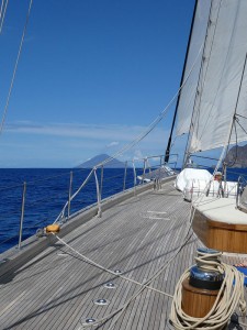 Deck nach vorne