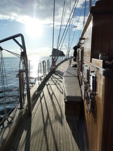 Deck nach vorne