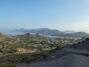 Aussicht beim Aufstieg