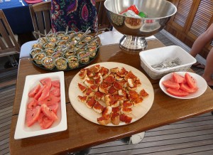 Taboule und Bruschetta
