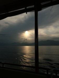 etwas mystischer Sonnenuntergang