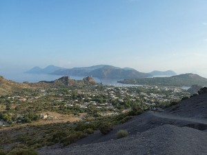 Aussicht beim Aufstieg
