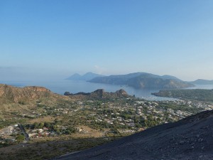 Aussicht beim Aufstieg