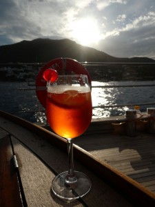Aperol Spritz als Sundowner