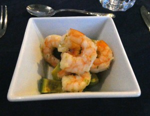 Shrimps mit Avocado