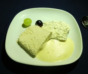 zweierlei Parfait mit Zabaglione
