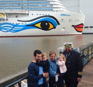 Kapitän und Tauffamilie Mirza