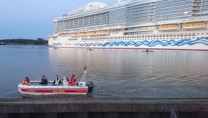 und die DLRG hat "mein" Boot