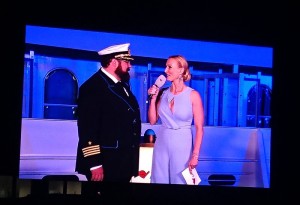 Kapitän Boris Becker und Viviane Geppert