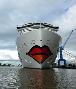 AIDAnova Kiss ;-)