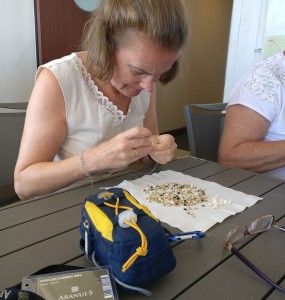 Muschelarmband basteln
