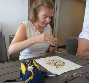 Muschelarmband basteln