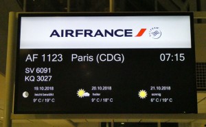 AF1123 MUC - CDG