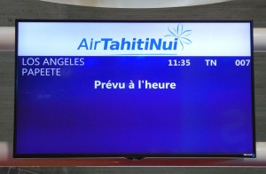TN7 CDG - LAX - PPT