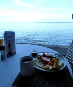 Frühstück mit Ausblick