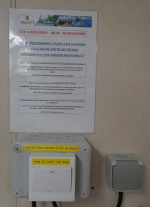 Anleitung Bügeleisen