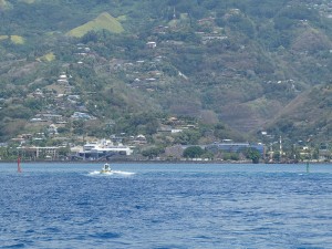Blick auf Papeete