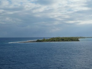 Einfahrt nach Fakarava