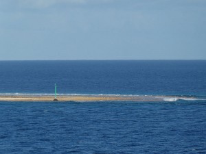 Einfahrt nach Fakarava