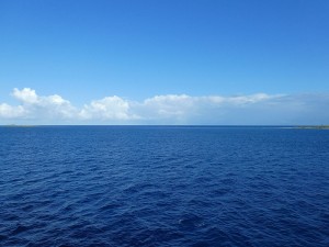 Einfahrt nach Fakarava