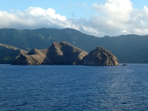 Anfahrt auf Nuku Hiva