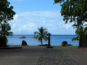Blick zum Meer