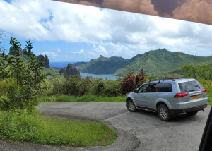 in den Bergen von Nuku Hiva