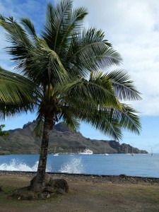 Aranui 5 in Nuku Hiva