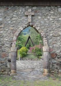 Blick zum Denkmal
