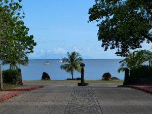 Blick zum Meer