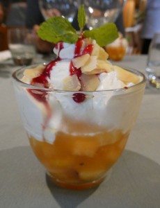 Früchtebecher mit Eis