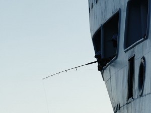 Angeln vom Schiff aus