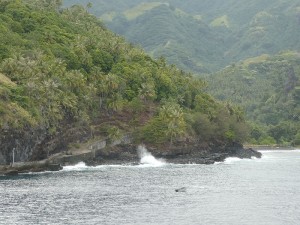 erster Blick auf Fatu Hiva