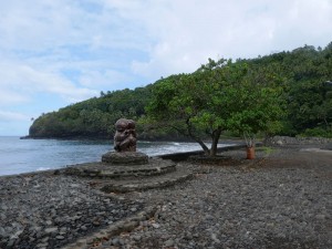 Zwillings-Tiki auf Fatu Hiva