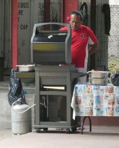 mit dem Webergrill