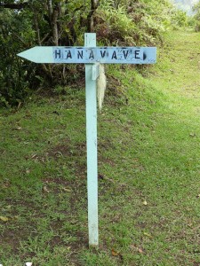 Wanderung - Abstieg nach Hanavave