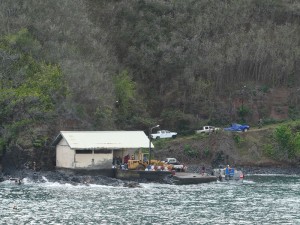 Pier in Puamau