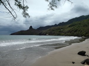 am Strand