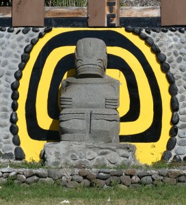 Tohua Iotete mit Tikis