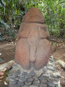 Tiki am Eingang