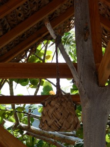Tasche aus Palmblättern