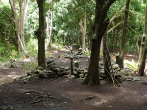 Wanderung zum Me´ae Mei Aute