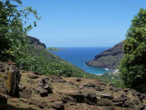 Wanderung zum Me´ae Mei Aute