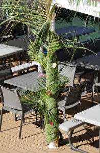 Deko für den polynesischen Abend