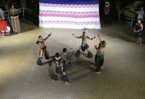 Tanzgruppe aus Nuku Hiva