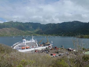 Aussicht aufs Schiff