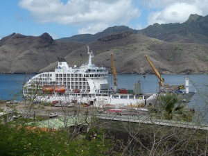 Blick aufs Schiff