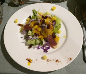 Entenbrust-Salat